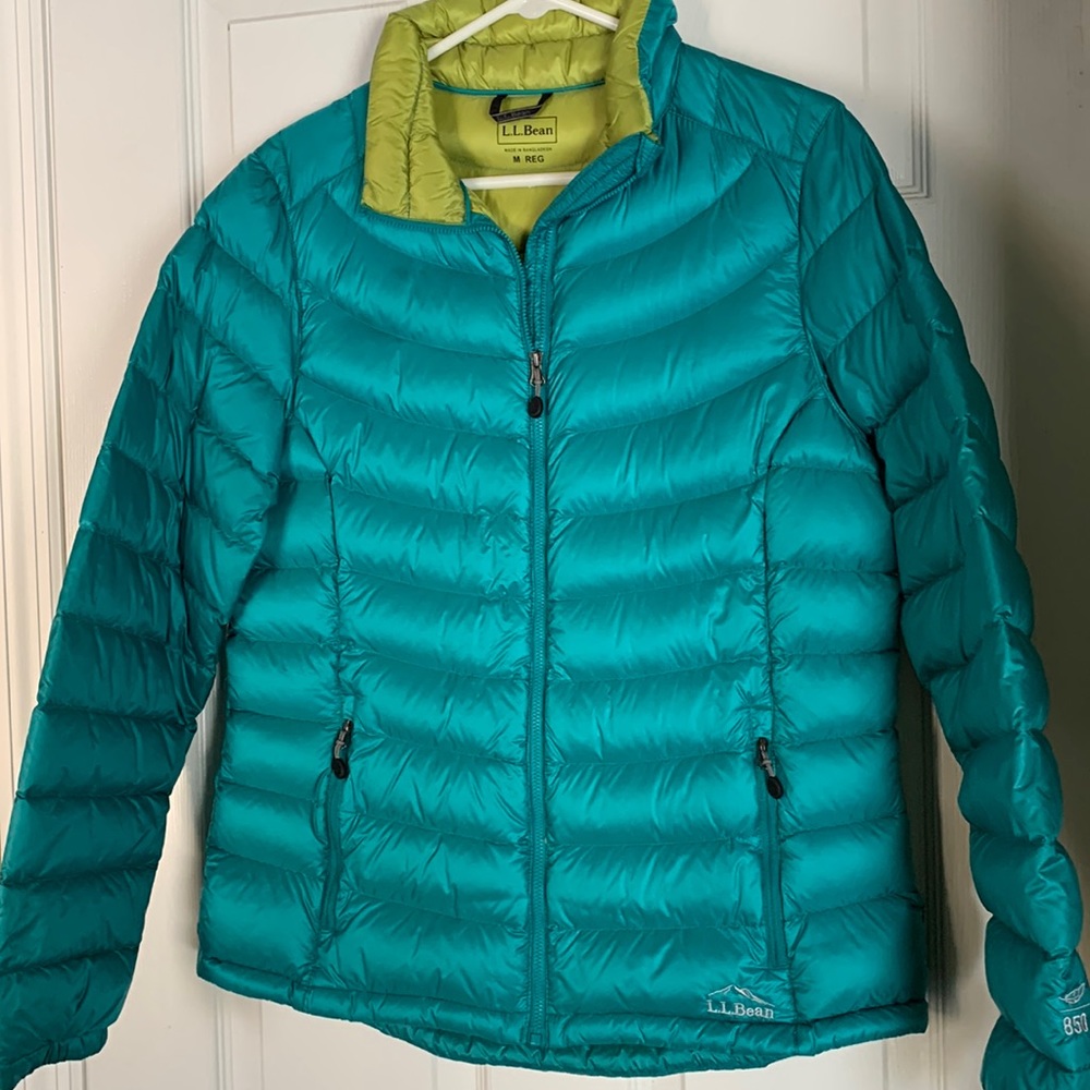 LL Bean 850 Ultralight Down Womens Jacket